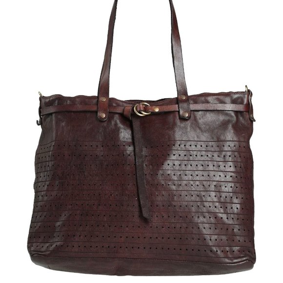 NWT PRICE DROP Campomaggi Otranto Top Belted Deep Brown - Picture 2 of 16